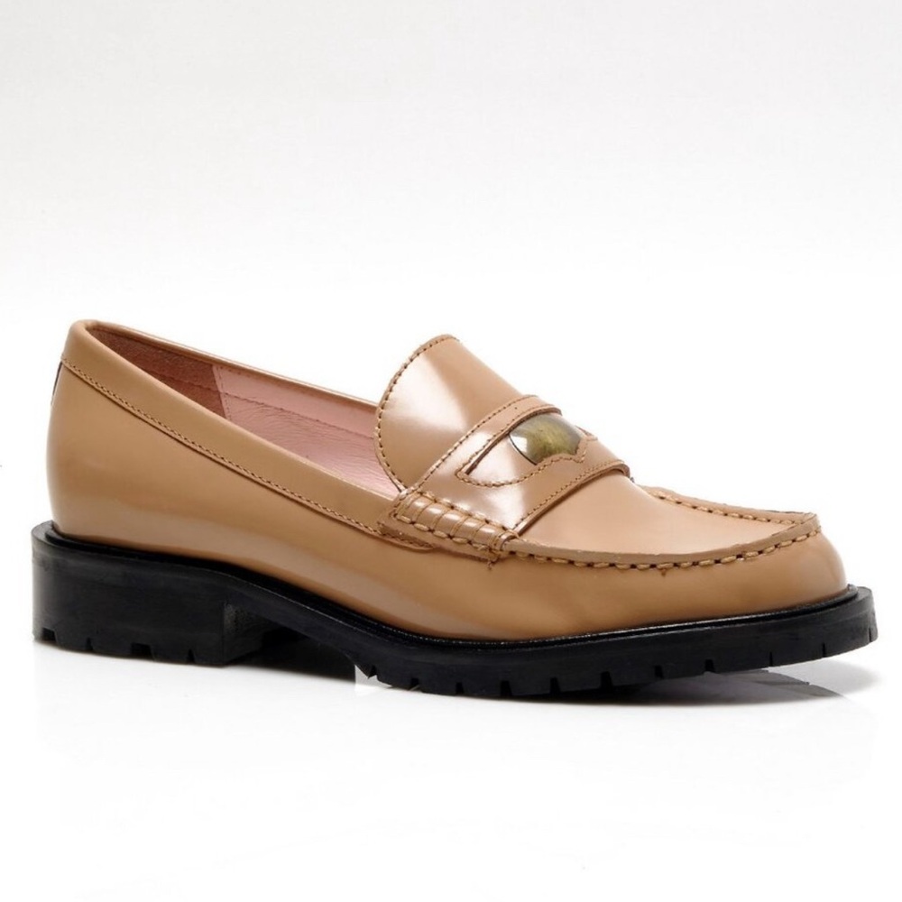 Free People Liv Loafers / Camel NWOB Size 38/8 - Picture 5 of 13